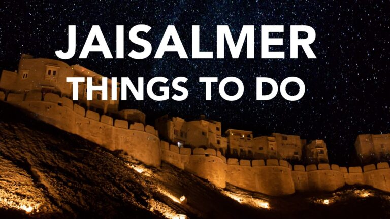 Things To Do In Jaisalmer